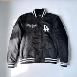  Áo Khoác Bomber New Era MLB Varsity Jacket – Los Angeles Dodgers Đen 