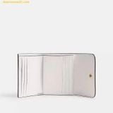  Ví Gập Coach Mila Small Flap Wallet With Sticker Print Chalk Multi CCD00 
