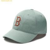  Mũ Lưỡi Trai MLB N-COVER Unstructured Ball Cap BOS (D.Mint) 3ACP6601N-43MTD 