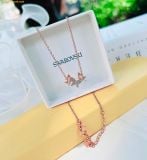  Dây Chuyền, Vòng Cổ Swarovski Idyllia Lilia necklace Butterfly, White - 5636422 