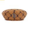  Mũ Nồi MLB Diamond Monogram Wool Jacquard Beret B (D.Beige) 3ACBMW126-43BGD 