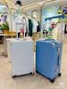  Vali Kéo FILA Ribbed Hard Shell Luggage 24 Inch Trắng 