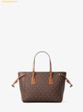  Túi Tote Michael Kors Voyager Extra-Small Signature Logo Convertible Crossbody Bag Brown 35R6GV6T0B 