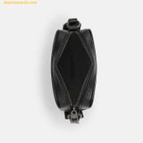  Túi Đeo Chéo Coach Sullivan Crossbody In Signature Canvas CAT78 Đen Logo 