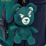  Balo MLB [KIDS] Diamond Monogram Backpack Boston Red Sox Green 7ABKMD13N-43GNS 