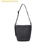  Túi Đeo Vai MLB Denim Coopers Mega Logo New York Yankees Bucket Bag 3ABML054N-50BKS 
