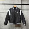  Áo Khoác Bomber New Era Yankees Varsity Jacket Đen 