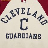  Áo Khoác Cardigan MLB Varsity Cleveland Guardians 3FKCV0134-45WIS Màu Đỏ 