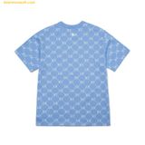  Áo Phông MLB Diamond Monogram New York Yankees Blue 3ATSM3023-50BLS 