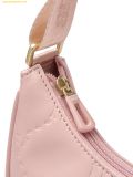  Túi Đeo Vai MLB Diamond Embo Hobo Bag New York Yankees Pink 7ACRMD75N-50PKM Hồng 