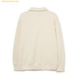  Áo Half Zip MLB Basic Small Logo Half Zip-Up Overfit Man-to-Man BOS (D.Cream) 3AMTB0534-43CRD 