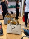  Túi Đeo Chéo Longchamp Roseau S Handbag In Cowhide Leather With Silver Metallic Hardware Paper 