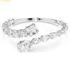  Vòng Tay Swarovski Matrix cuff Mixed cuts, White, Rhodium plated 5692527 