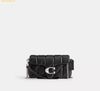  Túi Xách Coach Tabby Crossbody Wristlet With Pillow Quilting Black CP018 