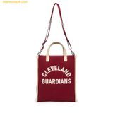  Túi Tote MLB Basic Varsity Tote Bag Cleveland Guardians D.Wine 7ACRBV13N-45WID Đỏ 