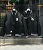  Áo Khoác Bomber New Era MLB Varsity Jacket New York Yankees / Los Angeles Dodgers Đen 
