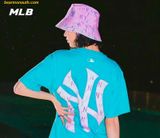 Mũ Bucket MLB Gradient Monogram Bucket Hat New York Yankees - 3AHTM0933-50VOS - Pink 