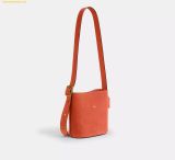  Túi Đeo Vai Coach Bleecker 21 Bucket Bag Russet 