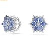  Bông Tai, Khuyên Tai Swarovski Magic stud earrings Snowflake, Blue, Rhodium plated 5734242 