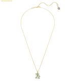  Dây Chuyền Swarovski Gema pendant Mixed cuts, Multicolored, 18K gold finish 5705816 