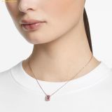  Dây Chuyền Swarovski Una necklace Purple, 18K rose gold finish 5640291 