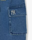  Chân Váy Bút Chì MLB Denim Midi Basic Small Logo - 3FDSB0244-50INS 