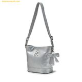  Túi Đeo Chéo MLB Shoulder Bag, New York Yankees Monogram Embo Bucket Bag 7ACRM066N-50SIS 