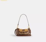  Túi Đeo Vai Coach Ashton Mini Shoulder Bag In Signature Canvas Vintage Brown CDB13 
