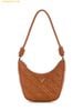 Túi Đeo Vai Guess Adelasia Top Zip Shoulder Bag Brown