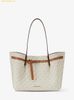  Túi Tote Michael Kors Emilia Large Logo Tote Bag 35S1GU5T7B Trắng Logo 