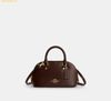 Túi Đeo Chéo Coach Lara Mini Satchel Bag Maple CEA01