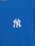  Áo Phông MLB Basic Street Back Letter Oversized Short Sleeve T-shirt New York Yankees 3ATSB1063-50BLN Neon Blue 