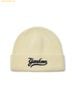 Mũ Len MLB Varsity Cultiv Mid Beanie NY (D.Cream) 3ABNVM146-50CRD