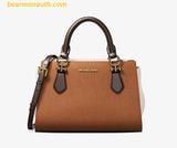  Túi Xách Michael Kors Marilyn Small Color-Block Saffiano Leather Messenger Bag 35F5G6AM1T Luggage Multi 