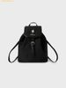 Balo WHOAU Suede Buckle Backpack Màu Đen