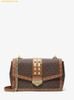  Túi Đeo Chéo Michael Kors Soho Large Studded Signature Logo Shoulder Bag Brown 35S6G1SL3B 