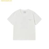  Áo Phông ADLV Fuzzy Dragon Artwork Short Sleeve T-Shirt Trắng Kem 