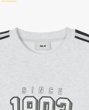  Áo Sweatshirt MLB cổ tròn tay dài Sportive Varsity Track 3FMTV3141-50MGL Xám 
