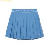  Chân Váy Xếp Ly MLB Women's Basic Small Logo Pleated Skirt LA (Sky blue) 3FSKB0133-07SBS 