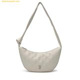  Túi Đeo Vai MLB Classic Mono Crack Embo Crossbody Boston Red Sox White 3ACRMV15N-43WHS Trắng 
