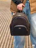  Balo Coach Court Backpack In Signature Canvas 5671 