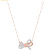  Dây Chuyền Swarovski Lifelong Bow pendant Bow, White, Mixed metal finish 5440636 