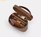  Túi Đeo Chéo Coach Rainer Crossbody Bag 18 In Signature Canvas Brown CEO23 