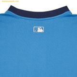  Áo Phông MLB Varsity Number Graphic Overfit Short Sleeve T-Shirt LA (L.Blue) 3ATSV0334-07BLL 