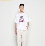  Áo Phông ADLV Star Bear Short Sleeve T-Shirt Trắng 