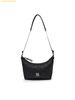 Túi Đeo Vai MLB Diamond Monogram Sportive Hobo Bag New York Yankees 3ABQM025N-50BKS Màu Đen