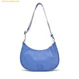  Túi Đeo Vai MLB Basic Nylon Adjustable Hobo Bag LA Dodgers L.Cobalt Blue 3ABQS033N-07CBL 