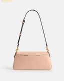  Túi Đeo Vai Coach Refined Calf Leather Jet Shoulder Bag Cream CAM16 