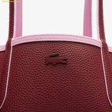  Túi Tote Lacoste Anna Reversible Tote With Pouch Pink Red 