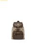 Balo MLB Monogram JQD Mini Backpack New York Yankees Brown 7ABKM066N-50BGS